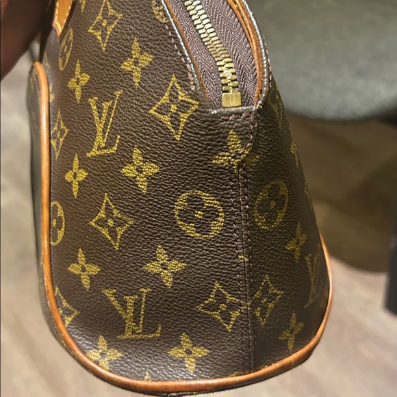 Louis Vuitton Brown and Gold Monogram Satchel - Picture 6 of 11